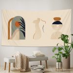 Tapisserie Murale En Coton Et Polyester Pour Salon